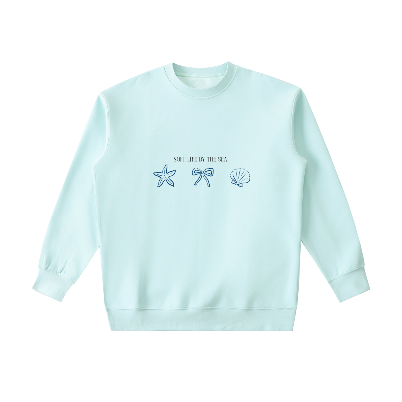 Crewneck,sweatshirt,coastal,graphic