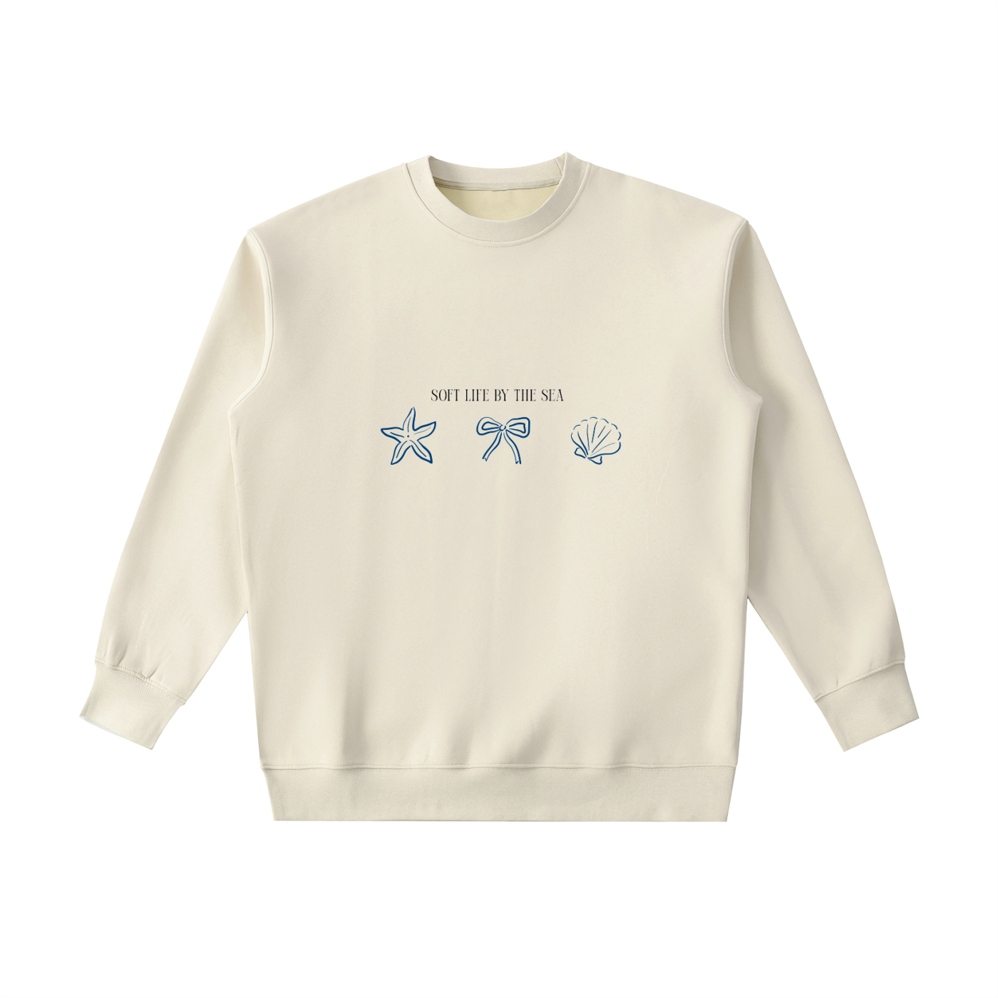 Crewneck,sweatshirt,coastal,graphic